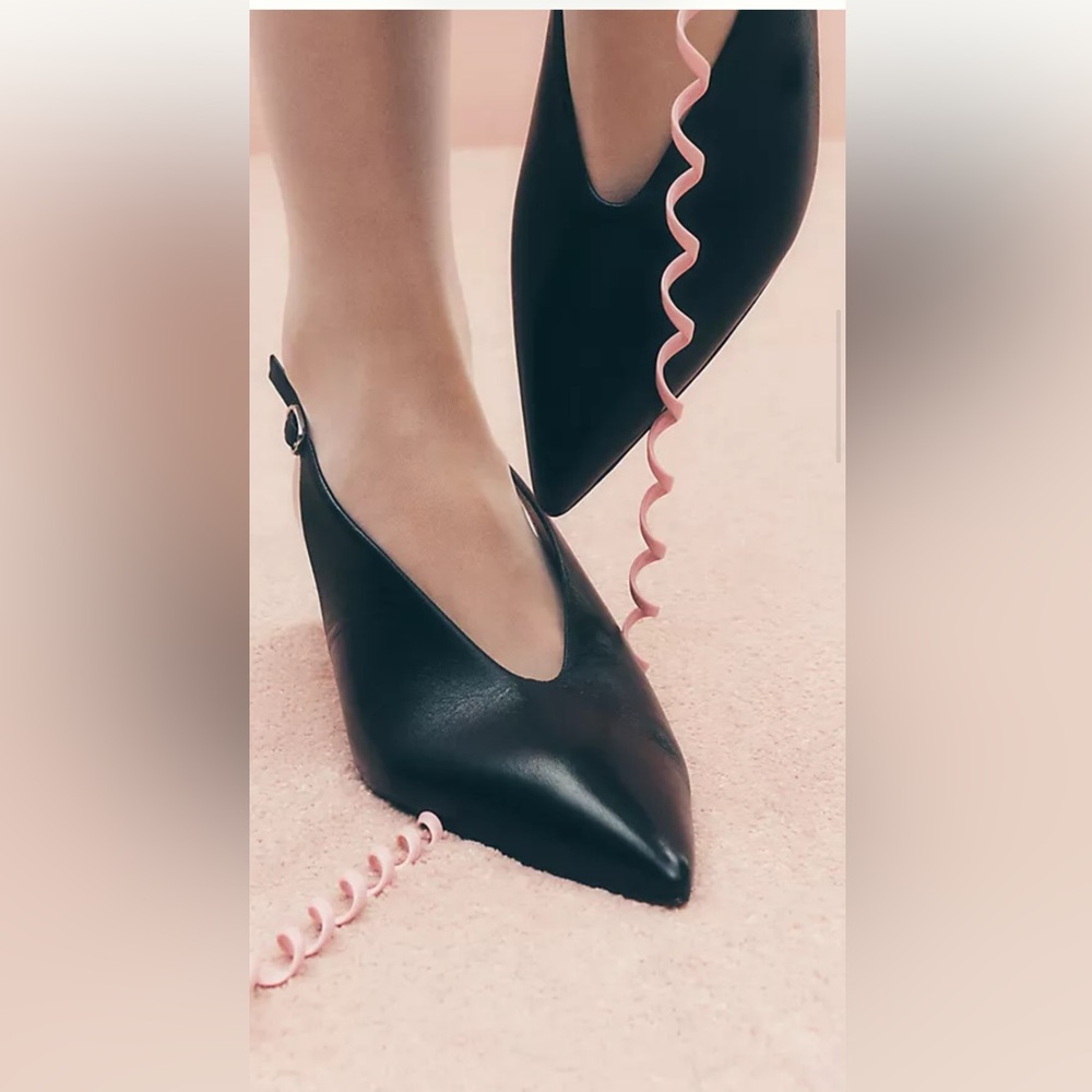 Black Steve Madden Carlisle 4 inch Pump